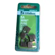 Little Fuse BPMIN05 Mini Fuses.1 card