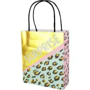 Leopard Print Pizazz Surprise Paper Gift Favour Bags 8 Jungle 30th 40th Party