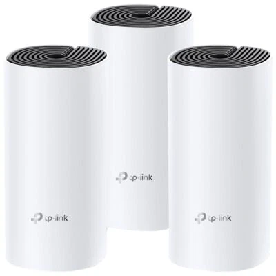 TP-Link Mesh Wi-Fi System for the whole house AC1200, DECO E4(3-PACK)- (GENUIE)