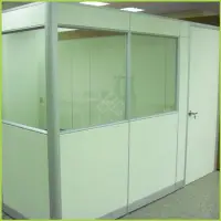 在飛比找Yahoo!奇摩拍賣優惠-【OA批發工廠】可拆式隔間牆 塊狀隔間牆 玻璃高隔間 辦公室