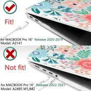 MacBook Pro 16 Inch Case 2020 2019 Release Model A2141 with Touch Bar for Older