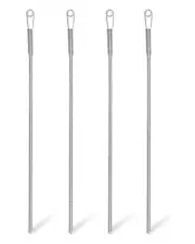 4 Pcs Spring Drawstring Threader Elastic Drawstring Threader Tool for Jackets