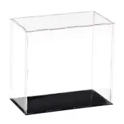 1Pcs Acrylic Clear Display Case Box Dustproof Protection Showcase 30x10x30cm
