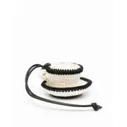 [Jw Anderson] Jw Anderson Crocheted-cup Charm ONE SIZE NEUTRALS/BLACK