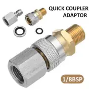 1/8BSP Air Tool Rifle Filling Charging Hose Quick Release Coupler Adaptor Tools