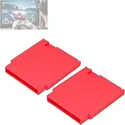 KUIDAMOS Game Console Cartridge Shell for NES,60Pin to 72Pin Game Cartridge Case Dust Cover Card Cartridge Box Replacement Protective Game Card Case Games Cartridge Holder (Red)