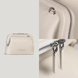 【BRAUN BUFFEL 德國小金牛】台灣總代理 安娜克 斜背包-粉筆白/BF811-02-CK