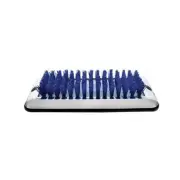 heavy duty Stainless Shoe/Boot Scraper W/ blue step Brush universal mount 90054