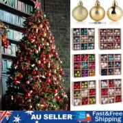 99Pcs 3CM Christmas Tree Baubles Balls Decor Ornament Xmas Ball Party Decoration