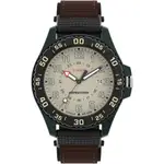 【TIMEX】天美時 遠征系列 42毫米戶外手錶 (米X棕 TXTW4B26500)