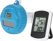 CANIGHT Swimming Pool Thermometer Wireless Digital Floating Spa Thermometer Indoor/Outdoor Easy to Read LCD Display