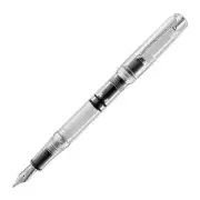 Narwhal Original Fountain Pen in Clear Demonstrator - Fine - Goldspot Exclusive