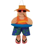 Float Man With Cigar Wind Friend Windsock