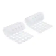 0.8" Self Adhesive Dots, 100 Pairs Sticky Hook Nylon Loop Dots, White
