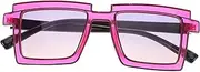 [Abaodam] Fluorescent Sunglasses for Women Retro 80s Costume Polarized Sun Glasses Birthday Giveaways Stylish Fashion