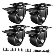 Caster Wheels, Casters Set of 4, Heavy Duty Casters Load 2200lbs, 2 Inch