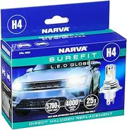 Narva 18424 H4 SureFit LED Globes - 2 Pack