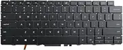 Abakoo New Replacement Keyboard Compatible with DELL XPS 13 7390 9310 2-in-1, US Layout, Black, Backlit, USB Wired, Mechanical Switch, Qwerty, Ambidextrous