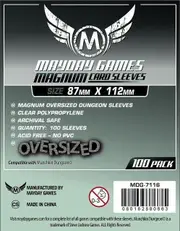 Mayday - Magnum Oversized Dungeon Sleeves - 87 X 112 MM