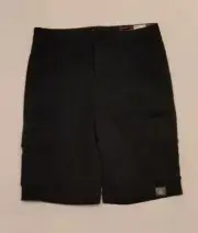 NWT Urban Pipeline Black Cargo Shorts Boy’s 10 Reg SuperFlex