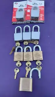 CORBIN Padlock Lot ...read Description