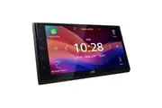 JVC KW-M690BW 6.8 Inch Double Din Touch Screen Digital Multi Media Receiver And Bluetooth Wireless Apple Car Play Android Auto