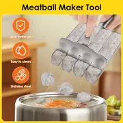 Meatball Scoop Ball Maker Solid Easy to Clean Meatball Making Set for leSag