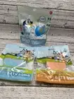 Bluey Bath Bomb Lot Of 3, Blueberry, Orange Blossom, Berry Scented