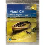 VISUAL C#: HOW TO PROGRAM 6/E GE 二手書