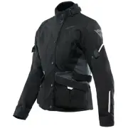 Dainese Tempest 3 D-Dry Lady Motorcycle Jacket - Black/Ebony