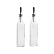 Argon Tableware Olive Oil Pourer Bottles With Caps - 500ml - Pack Of 2