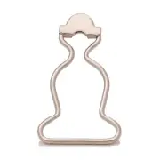 1" Inside Bottom Size Silvery Dungaree Fastener Overall Clip Suspender Buckle...