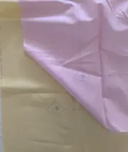 LOT of 2 Tea Tablecloths STAMPED FOR CROSS STITCH EMBROIDERY - 32" Square