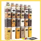 Feshory 42 Pack Airtight Food Storage Container Set - Pantry Storage Containers