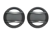 4" Black Speaker Cover ABS Frame Metal Mesh Grill For Car Audio DJ PA Speaker