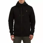 Volcom EMPIRE ZIP BLACK HOODY HOODIE HOODED SWEAT SHIRT New Black Aust Seller