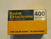 Kodak Ektachrome 400 Daylight 35mm Slide Color Film 36 Exposures Expired 1982