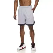 AND1 Men's Screen Offense 8" Shorts, Sleet Size 2XL