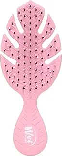 Wet Brush Go Green Mini Detangler - Detangling Travel Hair Brush - Ultra-Soft IntelliFlex Bristles Glide Through Tangles with Ease - Gently Loosens Knots While Minimizing Pain, Split Ends ad Breakage