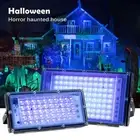 50W 100W UV Light LED Floodlight DJ Stage Disco Ultraviolet Effect Lights 220V