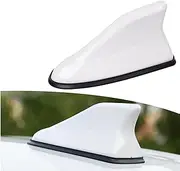 Shark Fin Antenna Car Shark Fin Antenna for Peugeot 308cc 308sw 407 407sw 607 Rcz 2008 2009-2018,AM/FM/DAB Roof Car Radio Aerial, Car Antenna Replacement, Car Accessories,C/Red(D/White)