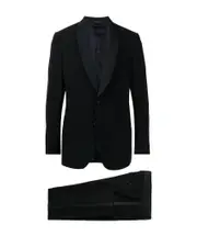 two-piece wool tuxedo EU50,EU56 Black
