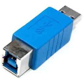 fujiei USB 3.0 A公- B母轉接頭 USB3.0高速傳輸 A轉B A母轉B公