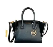 Michael Kors Avril XS MINI Satchel Shoulder Crossbody Bag Black