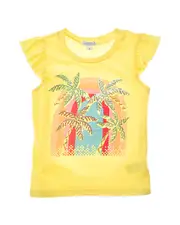 Flapdoodles Flutter Sleeve Tank 2T NoColor