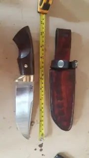 Hand Forged Knife Made from Land Cruiser leaf Spring