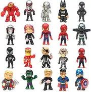 Superhero Mini Action Figures Sets of 20 Pcs for Kids，Titan Hero Series Small Super Hero Toys Statues Birthday for Boys Party Gifts,cake Topper (20PCS)