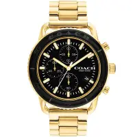 在飛比找Yahoo!奇摩拍賣優惠-COACH   陶瓷錶圈計時手錶 男錶-44mm-14602