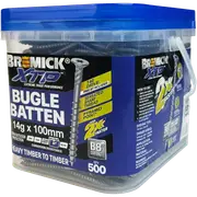 Bremick XTP 14g x 100mm T40 B8 Bugle Batten - 500 Pack