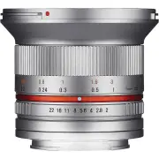 SAMYANG 12mm f/2.0 - Fuji X - Silver